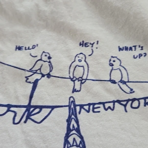NYC Bundle Two Cute Cotton Tourist T-Shirts Small - Picture 12 of 16